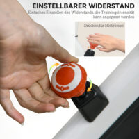 Heimtrainer Fitnessgerät mit einstellbarem Widerstand bis 120kg