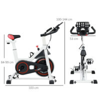 Heimtrainer Fitnessgerät mit einstellbarem Widerstand bis 120kg