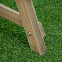 Hochbeet Blumenregal mit 3 Ablagen für Garten und Balkon aus Holz