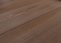 Holz Hochbeet braun mit Rankgitter und Ablage 135x70x30 cm