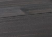 Holz Hochbeet mit Rankgitter und Ablage anthrazit grau