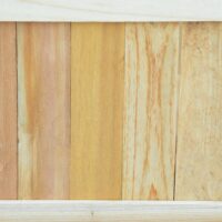 Hochbeet klappbar für Garten und Terrasse, aus Holz, Naturfarbe.