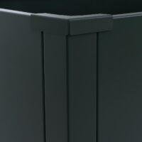 Metall Hochbeet grün 77x100x50 cm Pflanzkübel für Garten