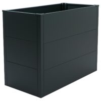 Metall Hochbeet grün 77x100x50 cm Pflanzkübel für Garten