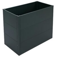 Metall Hochbeet grün 77x100x50 cm Pflanzkübel für Garten