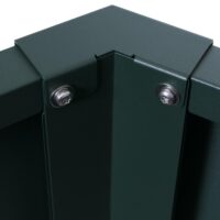 Metall Hochbeet grün 77x100x88 cm Pflanzkübel Garten