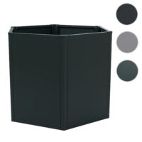 Metall Hochbeet grün 77x100x88 cm Pflanzkübel Garten