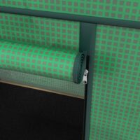 Hochbeet mit integriertem Gewächshaus, 86x60x165 cm, Farbe Natur/Grün.