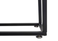 Hochbeet Pflanzkasten Blumenkasten Holz-Stahl 62x80x16cm natur schwarz