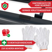 Hochbeet aus Stahl, stabil und wetterfest in Größe L.