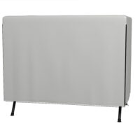 Hollywoodschaukel Abdeckung Schutzhülle wetterfest für Gartenmöbel 215x155x150cm grau