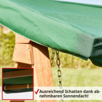 Hollywoodschaukel SolidRock ~ Liegefunktion