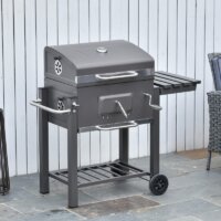 Holzkohlegrill Profi mit verstellbarer Kohleablage und Flaschenöffner 😊