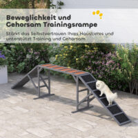 Hunde Agility Steg rutschfest wetterfest bis 40kg