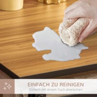 Hundebox Zwinger Hundekäfig Transportbox abschliessbar mit 2 Türen braun