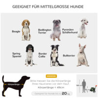 Hundebuggy Fahrradanhänger für Hunde bis 20kg grün