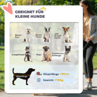 Hundebuggy faltbar mit Korb für kleine Hunde und Katzen türkis