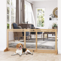 Hundeschutzgitter Treppenschutzgitter höhenverstellbar 180cm