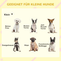 Hundehütte wetterfest mit Veranda und aufklappbarem Dach aus Holz