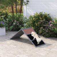 Hundesport Rampe Agility A-Gestell rutschfest für Hunde Outdoor