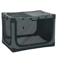 Hundetransportbox faltbar mit Kissen waschbar bis 30kg