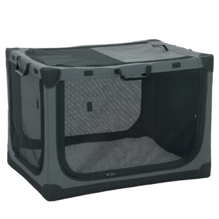 Hundetransportbox faltbar mit Kissen waschbar bis 30kg