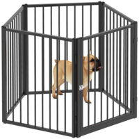 Hundezaun faltbar tragbar sicher für Welpen und kleine Hunde