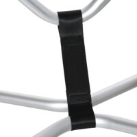 Faltbarer Kajakwagen aus Aluminium mit PU-Reifen, belastbar bis 75 kg