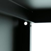 Kaminholzregal aus Metall grün Outdoor Brennholzregal 160x95x50 cm