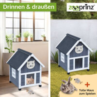 Katzenhaus Katerli, ein sicherer und geschützter Rückzugsort für Ihre Katze.