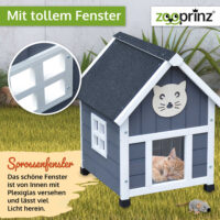 Katzenhaus Katerli, ein sicherer und geschützter Rückzugsort für Ihre Katze.