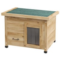 Katzenhaus Katzenhütte Outdoor wetterfest für Katzen bis 6kg