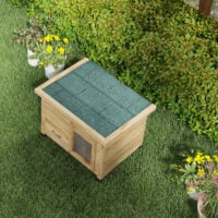 Katzenhaus Katzenhütte Outdoor wetterfest für Katzen bis 6kg