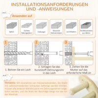 Beiges 4-teiliges Katzentreppen-Kletterwand-Set mit Hängematte, stabil und modular für den Aufbau an der Wand.