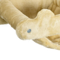 Beiges 5-teiliges Katzentreppen-Kletterwand-Set in Wolkenform mit Hängematte, ein dekoratives und funktionales Katzenmöbel.