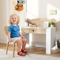 Kinder Schreibtisch mit Stuhl Schublade und Holz 3-8 Jahre