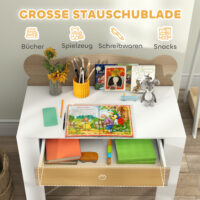 Kinder Schreibtisch mit Stuhl Schublade und Holz 3-8 Jahre