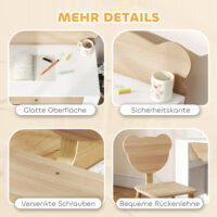 Kinder Schreibtisch mit Stuhl Schublade und Holz 3-8 Jahre