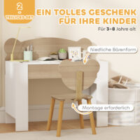 Kinder Schreibtisch mit Stuhl Schublade und Holz 3-8 Jahre