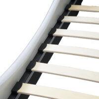 Kinderbett Autobett mit Lattenrost Kunstleder Holz 190x100cm