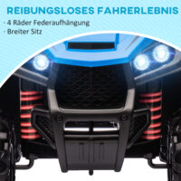 Kinderquad Elektro mit Licht Musik und Federung für 3-5 Jahre