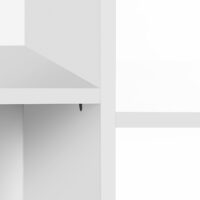 Kinderregal Spielzeugregal mit hoher Kapazität, 2 Boxen, Holz Weiss