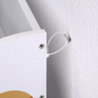 Kinderregal Spielzeugregal mit hoher Kapazität, 2 Boxen, Holz Weiss