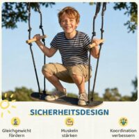 Kinderschaukel Skateboard höhenverstellbar rutschfest wetterfest