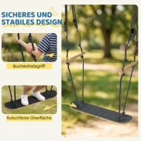 Kinderschaukel Skateboard höhenverstellbar rutschfest wetterfest