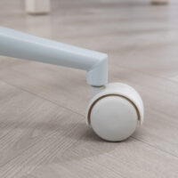 Kinderschreibtischstuhl höhenverstellbar drehbar ergonomisch Weiss – Produktfoto zeigt modernes Design, hochwertige Materialien und funktionale Eigenschaften ideal für Wohn- oder Arbeitsbereiche. Perfekt als Einrichtungsinspiration oder zur Produktpräsentation in einem Onlineshop.