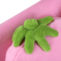 Kindersofa im Erdbeermotiv als gemütliches Sofa und Sessel für das Kinderzimmer, süsser Blickfang und bequemer Rückzugsort.