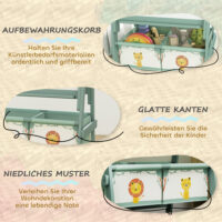 Kinderstaffelei 3 in 1 Tafel Whiteboard mit Papierrolle für Kinder