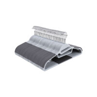 Kleiderbügel Set aus Kunststoff 50er-Set in Grau für Hemden.