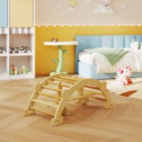 Kletterbogen Montessori Klettergerüst Indoor für Kinder aus Holz
